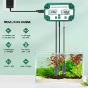 PH EC TDS SALT SG & Temp Meter Digital WiFi Data Logger Water Quality Tester