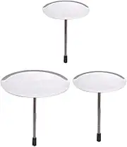 FUNNETOYU 3Pcs Stainless Steel Cake Flower Nail Essential Baking Tools for Cake Decorating Easy to Clean for DIY Baking Enthusiasts and Professional Bakers for Various