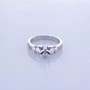 Baguette Cut Diamond Remount Set In Platinum