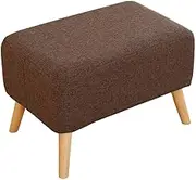 Fabric Sofa Stool-Foot Stool Modern Minimalist Rectangular Living Room Pad Footstool Shoes Bench Try On Shoes Bench Rest Bench Footstool