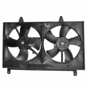 For FX35 03-08 RADIATOR FAN SHROUD ASSEMBLY, Dual Type