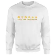 Dungeons & Dragons Roll For Initiative Sweatshirt - White