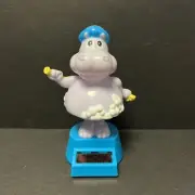 Solar Powered Dancing Bobble Head Toy - Bathtime Hippo
