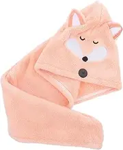 LOORGVEL Kids Hair Drying Towel: Quick Dry Cap Head Towel Wrap for Kids Girls Cartoon Shower Cap for Home and Travel Bath Accessories