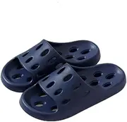 [NIDDISLIP] Shower Slippers for Women and Men, Quick Drying Pool Slides Lightweight Beach Sandals with Drain Holes