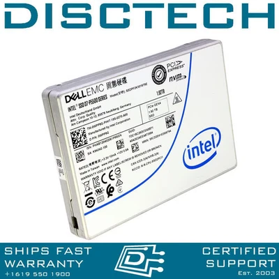 Dell WPP9G Intel SSDPF2KX019T9E 1.92TB 2.5" SFF PCIe 4.0 x4 U.2 Gen4 NVMe SSD