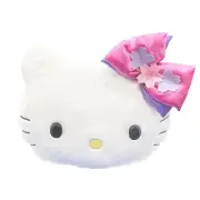 Hello Kitty Face 16" Large Plush Stuffed Animal Toy Pillow Fluffy Cushion Gift