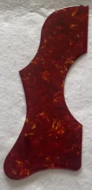 For Gibson J45 &J50 Lefthand Acoustic Guitar Self Adhesive Pickguard,Crystal Red