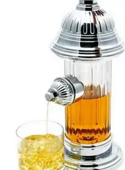 Godinger Drink Dispenser Fire Hydrant Liquor Beverage Taproom Collection