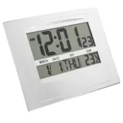 Digital Wall Clocks Calendar Office Thermometer Accurate LCD