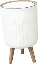 ＫＬＫＣＭＳ High Foot Dustbin Minimalist Garbage Basket for Toilet Bedroom Living Room