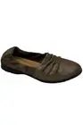 Clarks Collection Rouched Slip-Ons Jenette Ruby Pewter Metallic