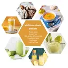 J Portable Mini Electric Blender 380ml Juicer Cup 6 Blades For Smoothie Milksha