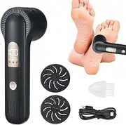 Electric Foot Grinder, Electric Foot File, Electric Foot File Rechargeable Electric Foot Scrubber, 1200mAh Foot Portable Foot Sander for Home, Travel, Hotel Pedicure Tool