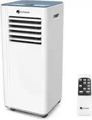 8,000 BTU Portable Air Conditioner, Cooling, Dehumidifier, Fan & Sleep Modes 4-I