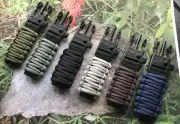 20 22 Custom Order Black Green Gray Adjustable Survival Paracord Watch Band