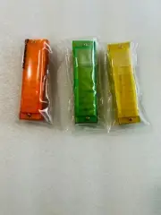 Hohner Happy Color Kids Harp Translucent Harmonica CCH (3 Pack) Key of C
