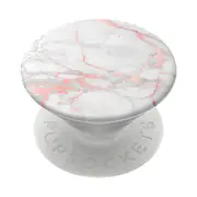 PopSockets PopGrip Swappable Phone Holder and Stand - Rose Gold, Lutz Marble