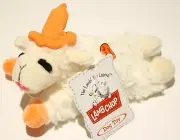 NWT Multipet Dog Toy Lambchop Halloween Plush Squeaky 7"