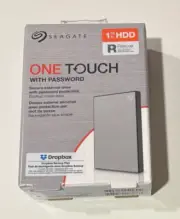 Seagate 1TB External Hard Drive - Silver
