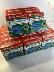 24-PACK Fluidmaster Toilet Seal Replacement Universal Wax Free Better Wax 7530