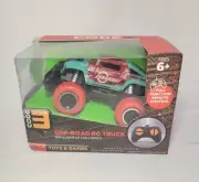Code3 Off Road RC Truck Eith Remote Control LED Red Light Up Chassis New