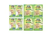4 x Ezi Lockodour Natural Cat Litter Pellets 2L & 4 x Ezi LockOdour Litter Pads