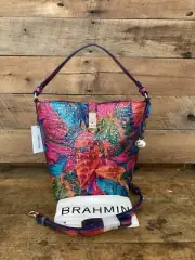 Brahmin Shira Lush Melbourne Leather Bucket-Shoulder Bag -NWT