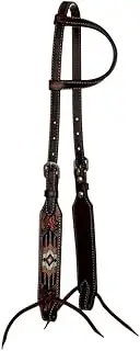 Circle Y Beaded Southwest One Ear Headstall