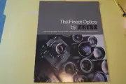 Contax Yashica lens chart