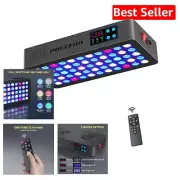 Full Spectrum 165W LED Aquarium Light with Remote Control & Timer Function