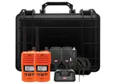 GME 5/1 Watt UHF CB Handheld Radio Twin Pack Blaze Orange TX6165OTP