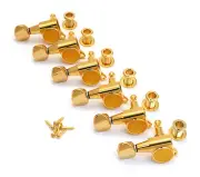 LEFTY Gotoh Gold Sealed 6L Mini Tuners for Strat/Tele® Guitar TK-0760-L02