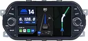 BXLIYER 6G + 128G Octa Core Android 14 Car Radio for Fiat Tipo Egea (2015-2017) Wireless CarPlay/Android Car/DSP Camera & Mic 7 Inch 2 DIN DAB Steering Wheel Control 360-CAM WiFi DAB Bluetooth