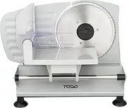 TODO 150W Electric Food Slicer Meat Slices Deli Vegetables Fruit Bread