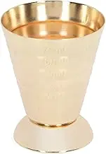 Carafe to decant Wine, Aerator and Glass Pouring, bar Accessories for red and White Wine to Taste at Home or in The Evening (Gold)