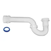 Jones Stephens P37003 1-1/2 PVC P-TRAP - White