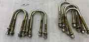 NEW 76 - 86 Jeep CJ Axle Spring U Bolt Complete Set CJ5 CJ7 CJ8 Front rear