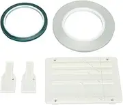 1/4 10 Inch Tape Splicing Set, Tape Splicing Block for Revoxsonido, 1 Inch 1/2 Inch 1/4 Inch 1/8 Inch Professional Open Reel to Reel Tape Splicing Set Tape Media