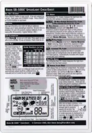 CheatSheet Nikon SpeedLight SB50DX Laminated Guide >Get one for your camera bag!