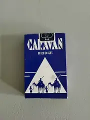 Vintage Caravan Bridge Playing Cards ~New~Sealed-Blue