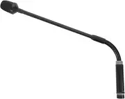 EXQUIMEUBLE Dynamic Gooseneck Microphone with 3 Pin XLR Male Metal Hose Clear Audio Mic for Dj Stage Conference Bar Flexible Design
