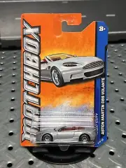 2011 Matchbox Aston Martin DBS Volante MBX City - SILVER - NEW