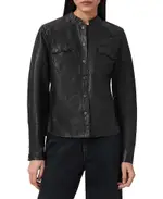 Allsaint Rock Leather Shirt