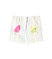 [Stella McCartney Kids] Stella McCartney Kids Baby striped cotton shorts M 3 multicoloured