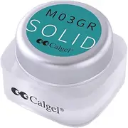 CalGel Plus CGM03GR Animo Green, 0.1 oz (2.5 g), Gel Nails