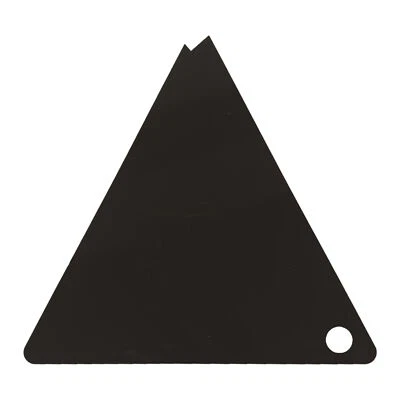 Skiing Snowboard Triangle Wax Scraper Winter Outdoor Sports Skiing Wax Scraper