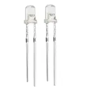 50pcs 3mm Purple LED Diode Light Electronic Component Emitting Light 3.2-3.6V