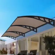 Stylish Window Door Awning Outdoor Patio Canopy Cover Rain Resistant Sunshade