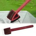 Oven Scrubbing Sponge Long Handle Brush 3-in-1 Grill Set with for Bbq